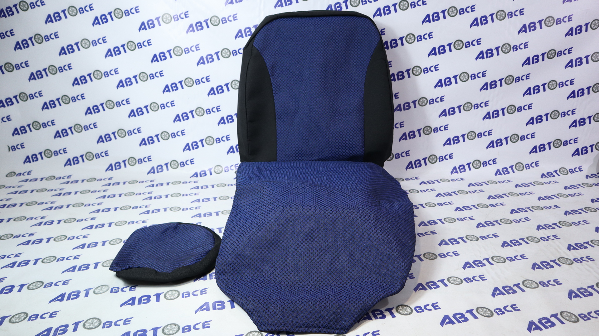 Чехлы сидений ВАЗ 2110-2170 (синий) Жаккард